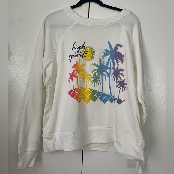 size small wildfox multi-colored crewneck brand new - Picture 1 of 2